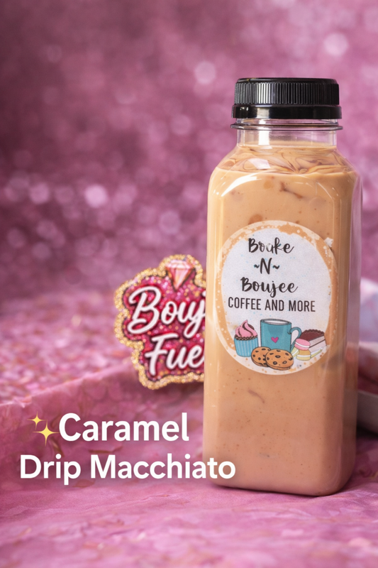 ✨ Caramel Drip Macchiato 12oz