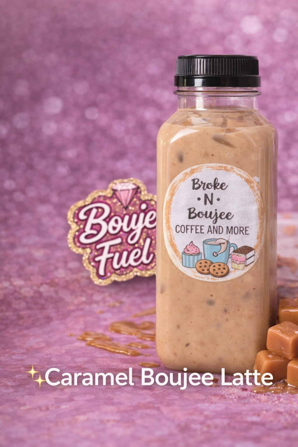 ✨ Caramel Boujee Latte 12oz